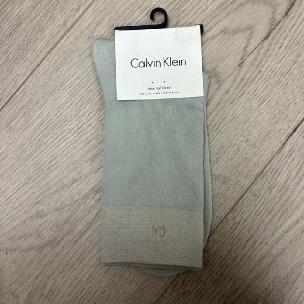 Calvin Klein Microfiber Crew Socks